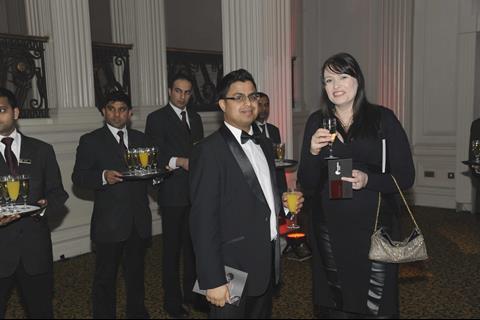 Guests enjoy drinks at the Oracle Retail Week Awards